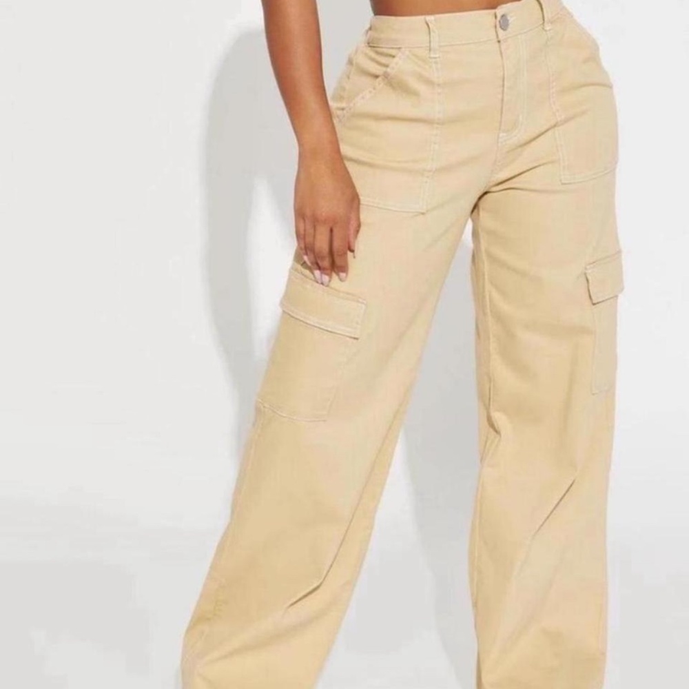 Good Intentions Cargo Jeans - Khaki